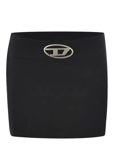 Diesel Miniskirt  O-dixy Made Of Wool Blend