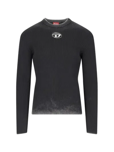 Diesel Sweaters In Black