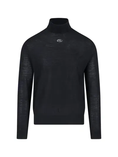 Diesel Sweaters In Black