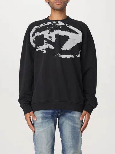 Diesel Sweatshirt  Men Color Black In Schwarz