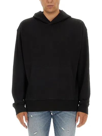 Diesel Sweatshirt With Logo In Black