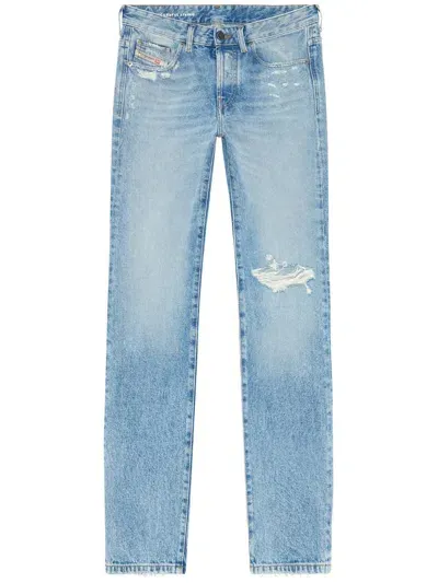 Diesel 1989 D-mine Straight-leg Jeans In Blue