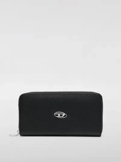 Diesel Wallet  Men Color Black In 黑色