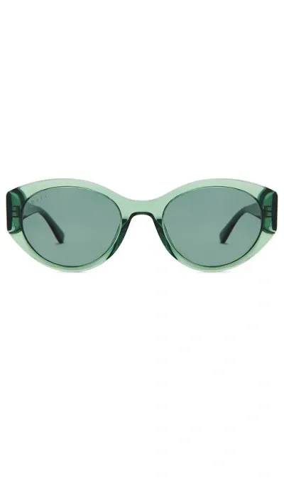 Diff Eyewear Linnea In Sage Crystal Polarized