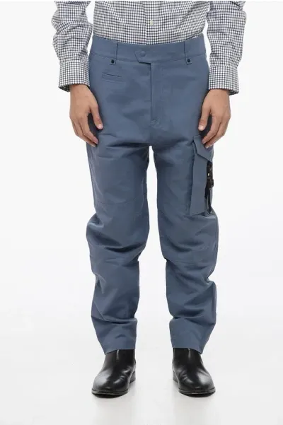 Dior Cotton Cargo Pants With Safety Detail