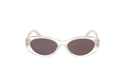 Dior Eyewear Oval In Grey