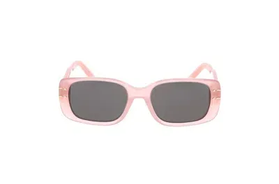 Dior Eyewear Rectangle In Pink