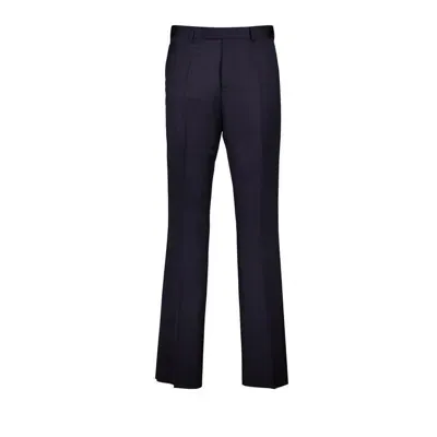 Dior Homme Classic Straight Leg Pants In Blue