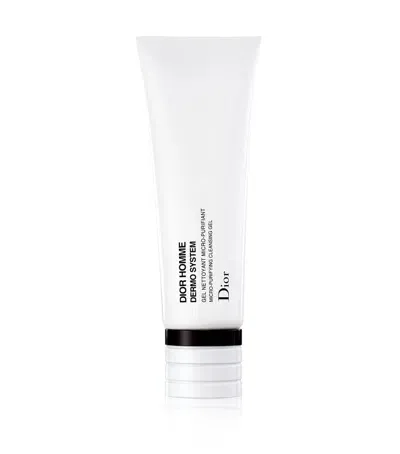 Dior Homme Dermo System Micro-purifying Cleansing Gel In White