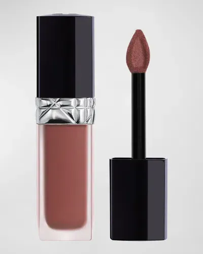 Dior Rouge  Forever Liquid Transfer-proof Lipstick In Forever Nude Style