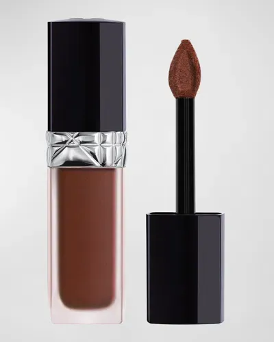 Dior Rouge  Forever Liquid Transfer-proof Lipstick In Forever Nude Line