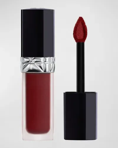 Dior Rouge  Forever Liquid Transfer-proof Lipstick In Forever Shock