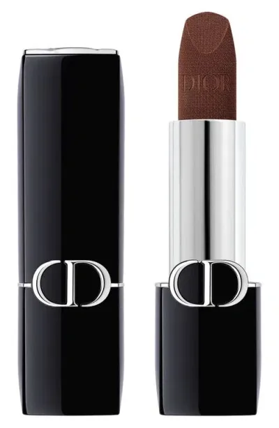 Dior Rouge  Refillable Lipstick In 513 Velvet