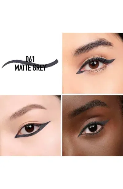 Dior .show Stylo Waterproof Eyeliner In 061 Matte Grey