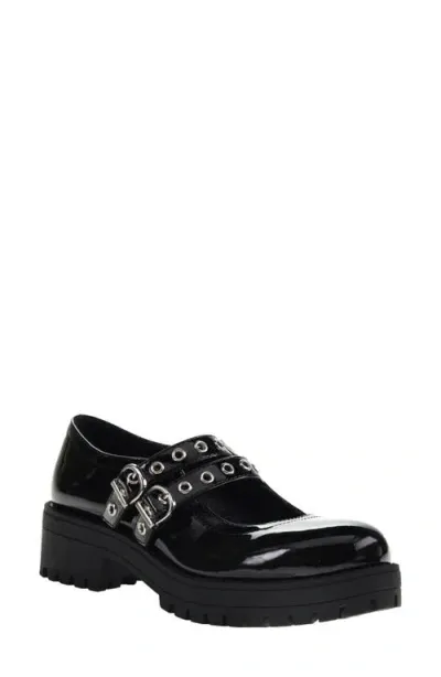 Dirty Laundry Vagabond Platform Mary Jane In Black