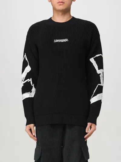 Disclaimer Sweater  Men Color Black In Schwarz