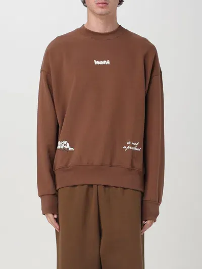 Disclaimer Sweater  Men Color Brown In Braun