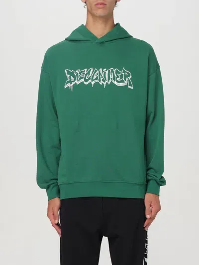 Disclaimer Sweatshirt  Men Color Green In Grün