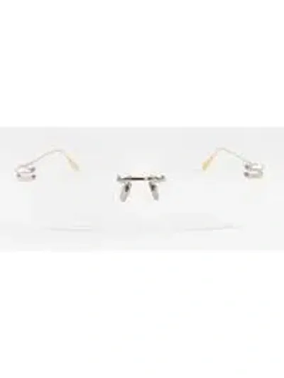 Dita Dtx155/a/03 Embra (vista) Eyewear In Silver_ White Gold