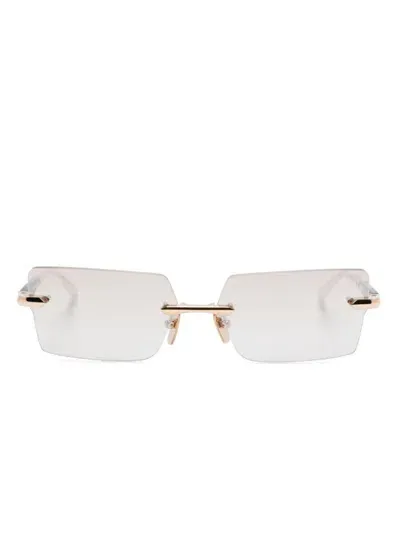 Dita Eyewear Eymori Sunglasses In White