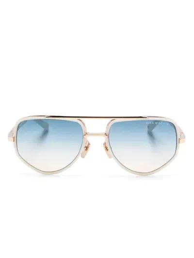 Dita Eyewear Mach-x Sunglasses In White