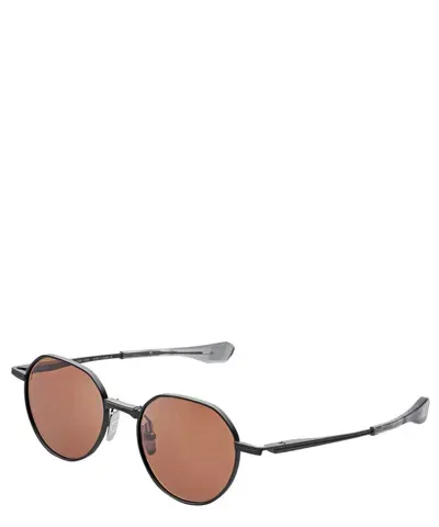 Dita Eyewear Vers One Round Frame Sunglasses In Silver