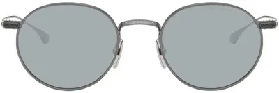 Dita Gunmetal Journey-two Sunglasses In Black Iron - Black