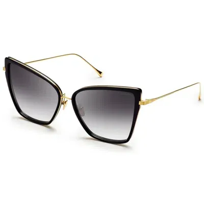 Dita Sunbirdblack 18k Gold W In Black