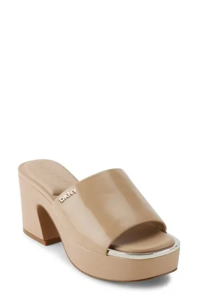 Dkny Desirae Platform Sandal In Desirae Slide