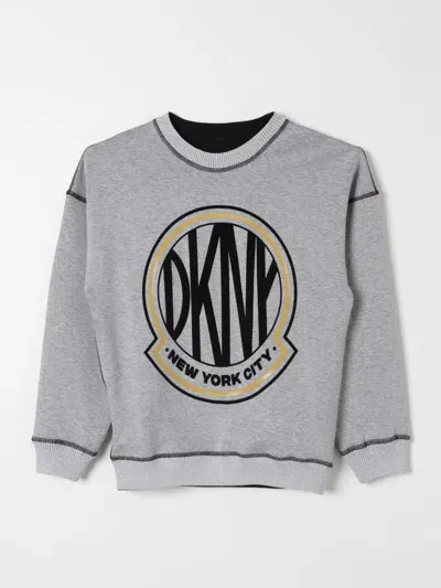 Dkny Sweater  Kids Color Grey In Grau