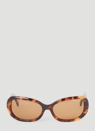 Dmy By Dmy Andy Sunglassses In Brown