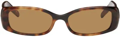 Dmy By Dmy Brown Billy Sunglasses In Havana