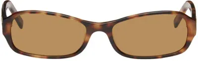 Dmy By Dmy Brown Juno Sunglasses In Havana