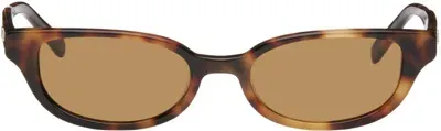 Dmy By Dmy Brown Romi Sunglasses In Havana