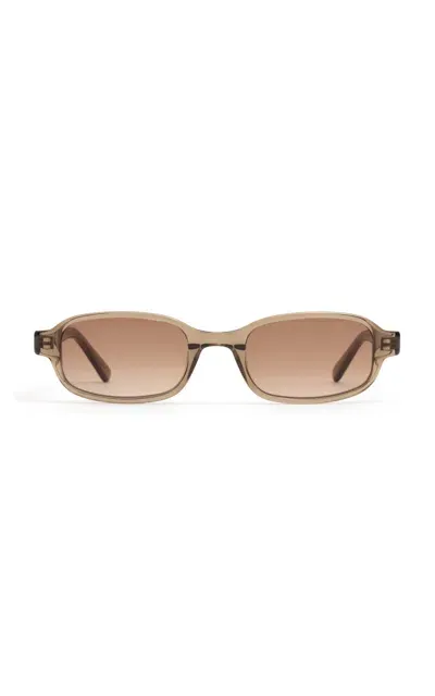 Dmy Studios Margot Acetate Sunglasses In Olive