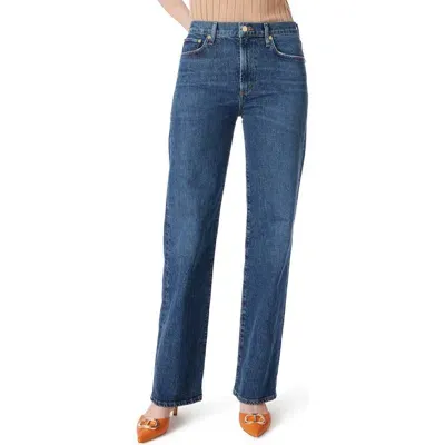 Do By Dee Ocleppo High Waist Wide Leg Jeans In Mid Wash