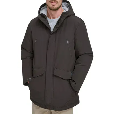 Dockers ® Heavyweight Water Resistant Parka In Black