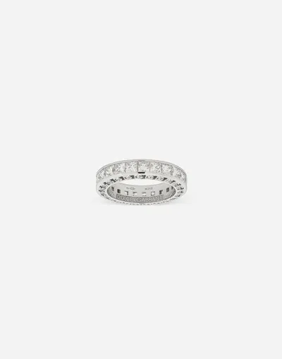 Dolce & Gabbana Anna Ring In White Gold 18kt And Diamonds In ホワイト