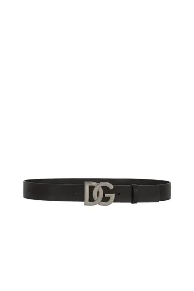 Dolce & Gabbana Belts In Black