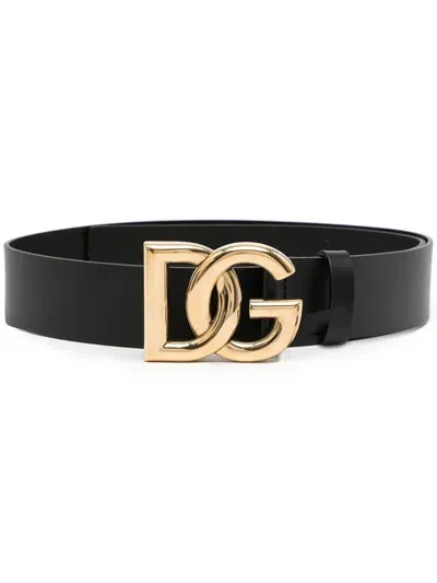 Dolce & Gabbana Belts In Black