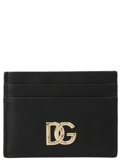 Dolce & Gabbana Capri Wallets, Card Holders In Black