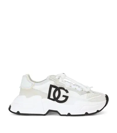 Dolce & Gabbana Kids' Daymaster Sneakers In White