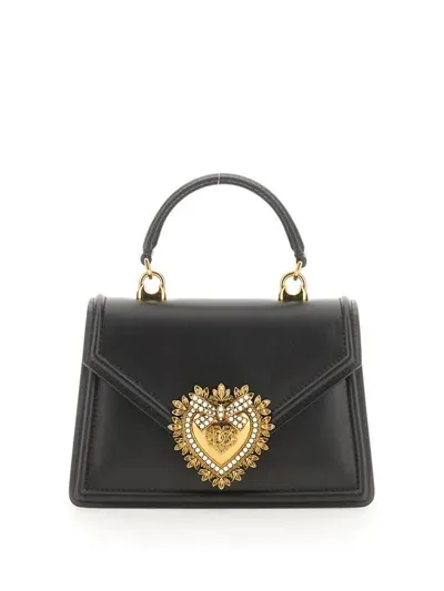 Dolce & Gabbana Devotion" Bag Small In Black