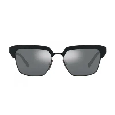 Dolce & Gabbana Dg6185 Dark Sicily Sunglasses In 25256g Black