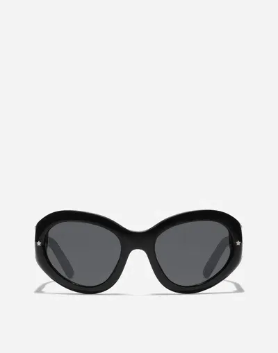 Dolce & Gabbana Kids' Dna Sunglasses In Black