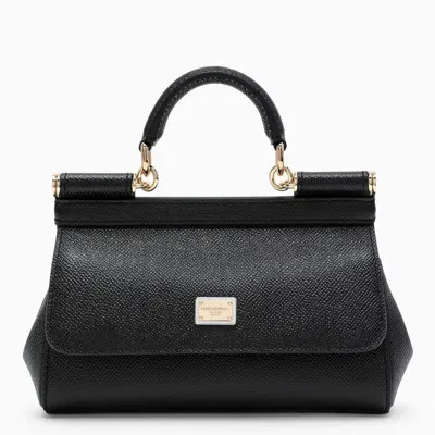 Dolce & Gabbana Dolce&gabbana Black Sicily Mini Handbag In Multicolor