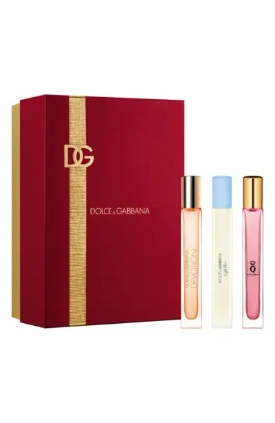 Dolce & Gabbana Dolce&gabbana Fragrance Travel Spray Set $160 Value In No Color