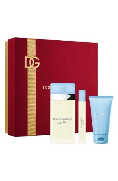 Dolce & Gabbana Dolce&gabbana Light Blue Pour Homme Eau De Toilette Gift Set $184 Value In No Color