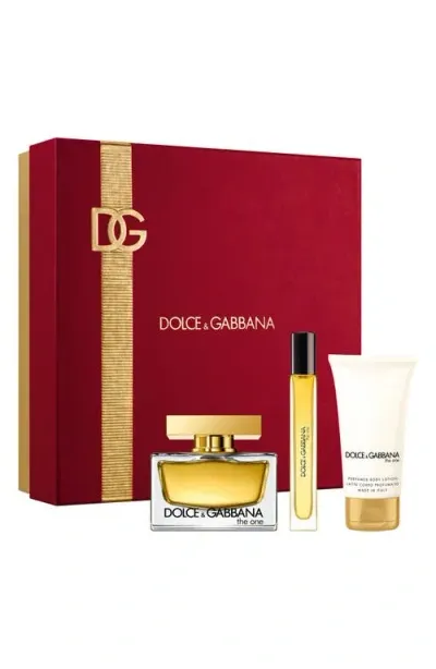 Dolce & Gabbana Dolce&gabbana The One Eau De Parfum 3-piece Gift Set $196 Value In No Color