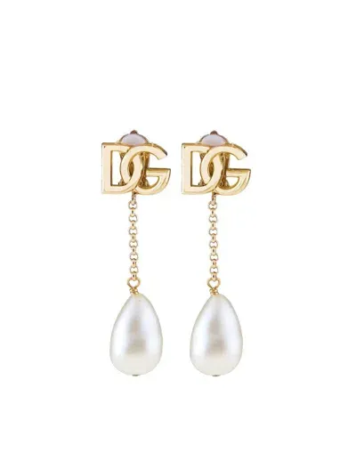 Dolce & Gabbana Dolce And Gabbana Clip Earrings With Pearls In Not Applicable